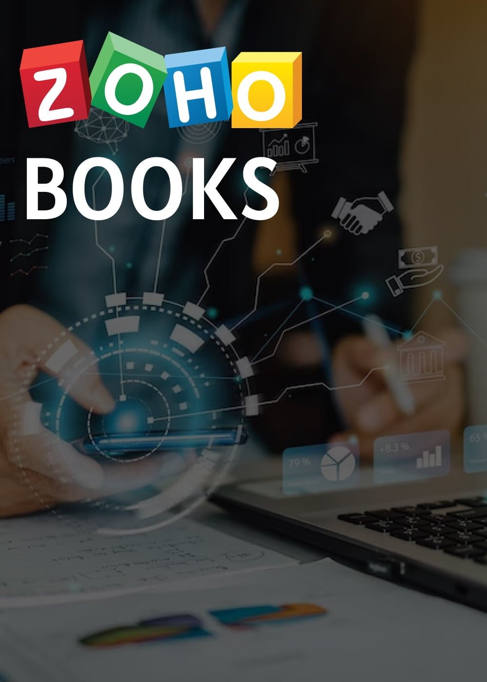 Efficiently manage your financial processes with Zoho Books. Our experienced ZOHO experts can configure, implement, and optimize Zoho Books solutions tailored to your business. 